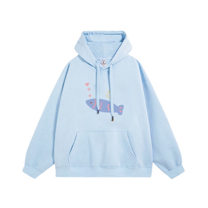 Fish Cute Cartoon Hoodie