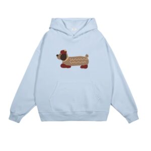 Dachshund Print Hoodie