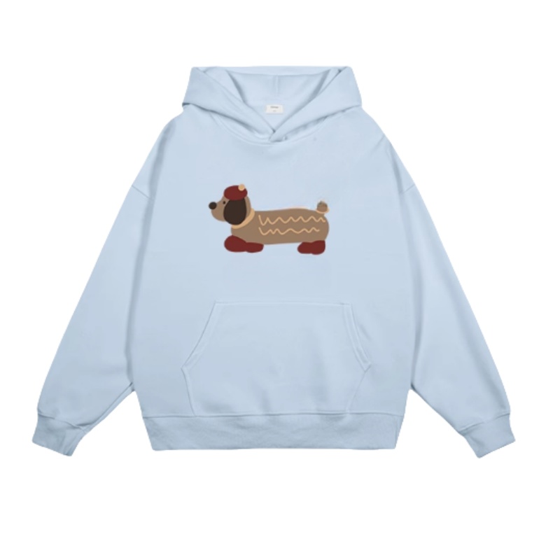 Dachshund Print Hoodie