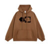 Casual Brown Hoodie
