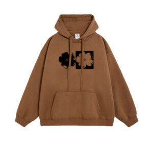 Casual Brown Hoodie